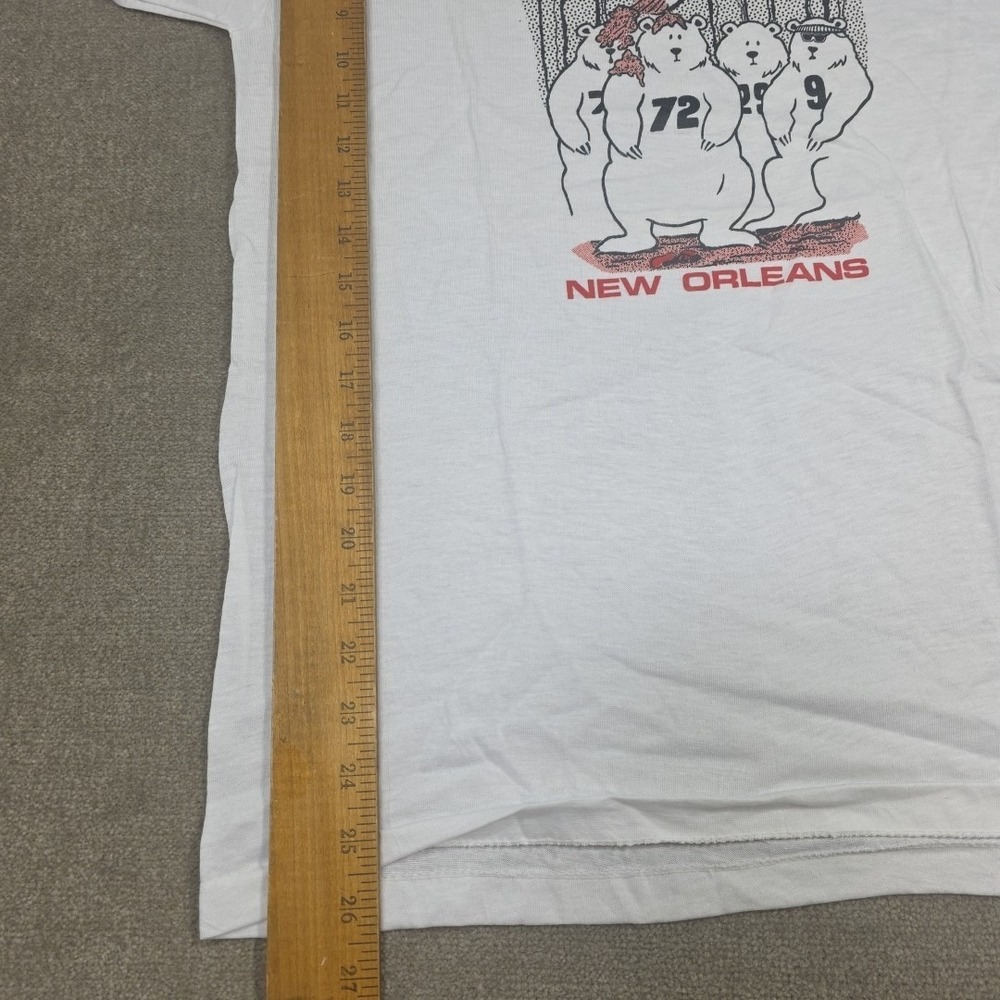 Vintage Super Bowl Berry the Bears Parody Tshirt New Orleans L Women's - Picture 5 of 7
